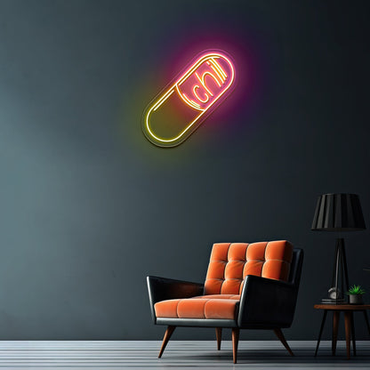 Take A Chill Pill Artistic Neon Signs - Shineneon