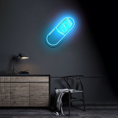 Take A Chill Pill Artistic Neon Signs