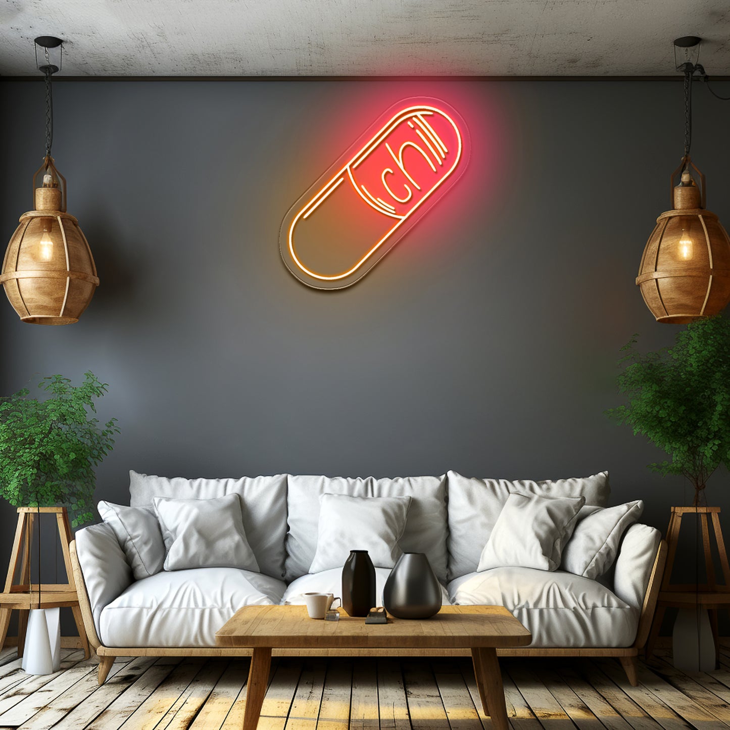 Take A Chill Pill Artistic Neon Signs