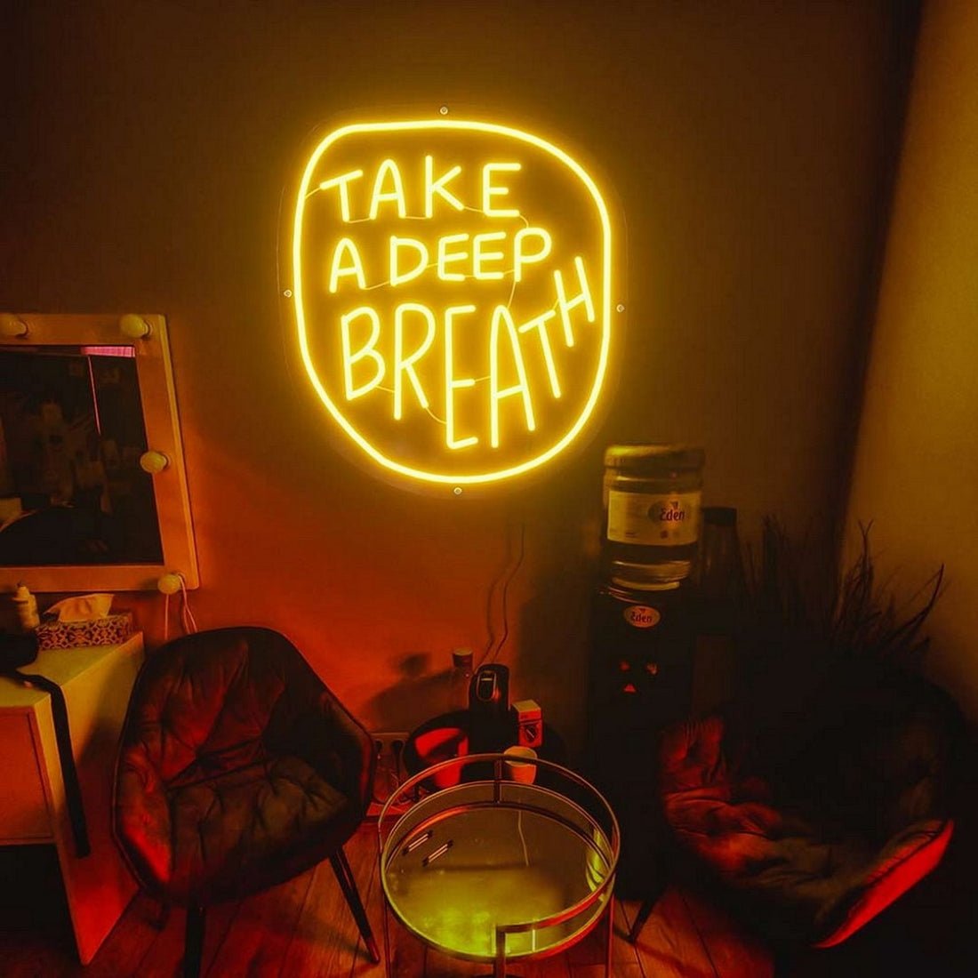 Take A Deep Breath Led Sign Business Neon Sign - Shineneon