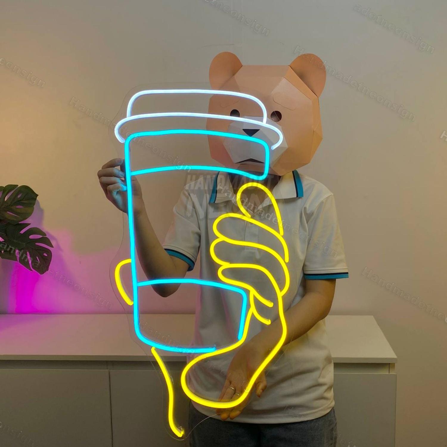 Take Away Cafeteria Led Neon Sign Food Led Neon Sign | Shineneon