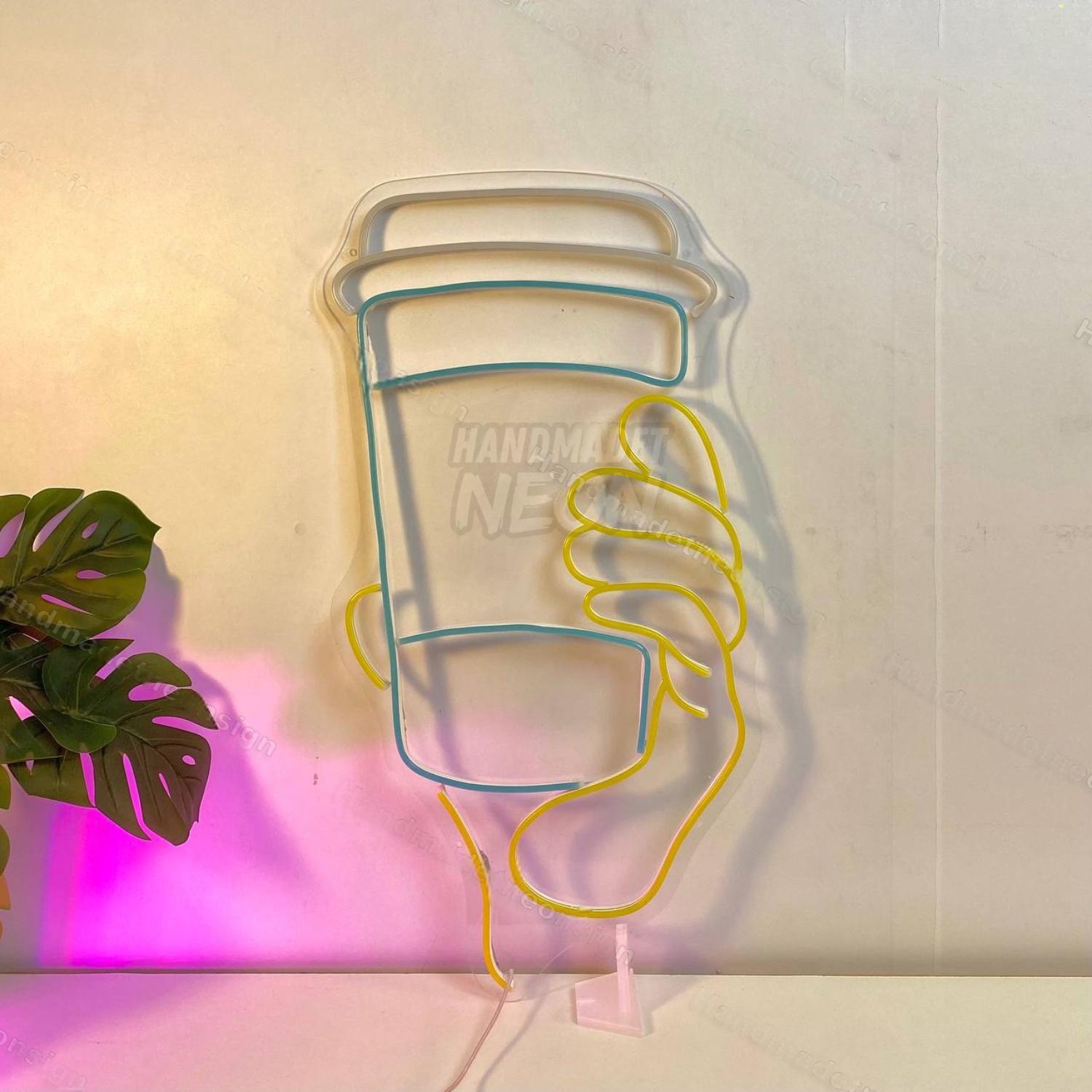 Take Away Cafeteria Led Neon Sign Food Led Neon Sign | Shineneon