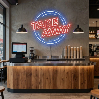 Take Away LED Neon Sign - Shineneon