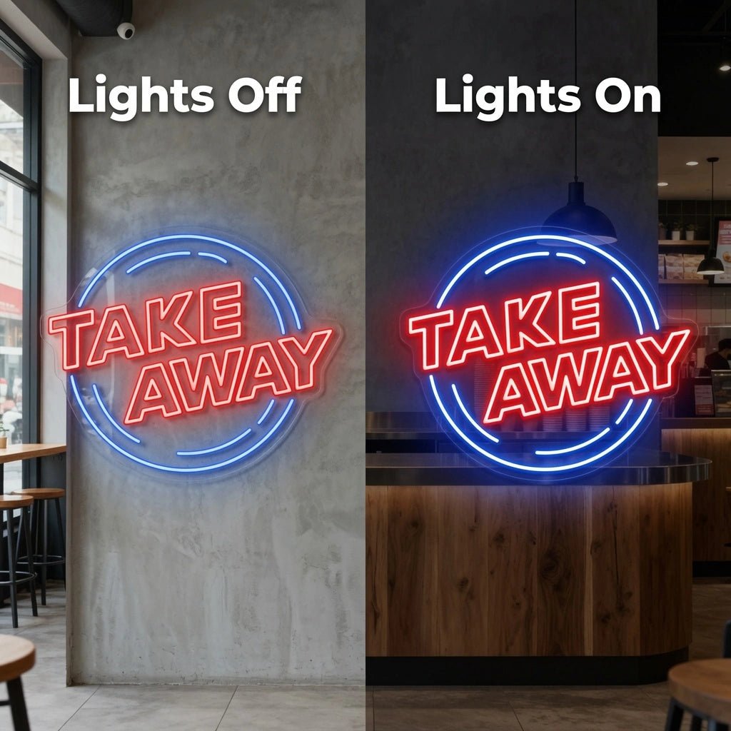 Take Away LED Neon Sign - Shineneon