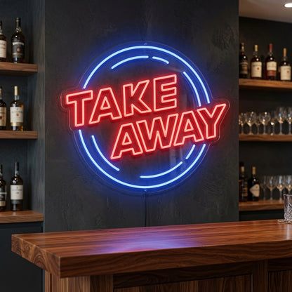 Take Away Wall Decor LED Neon Sign - 02 High-Converting Product Image