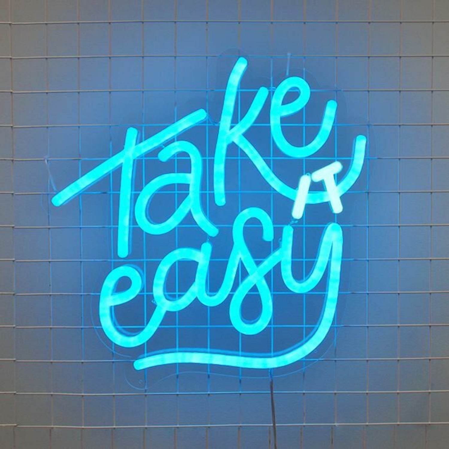 Take It Easy Led Neon Sign Brings A Relaxed Vibe To Any Space | Shineneon