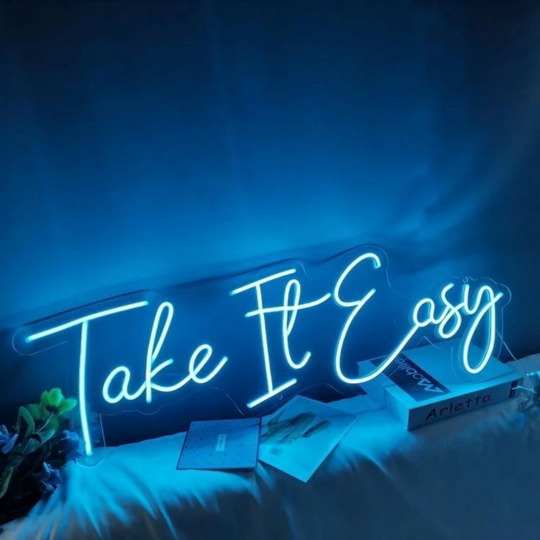 Take It Easy Led Sign Business Neon Sign - Shineneon