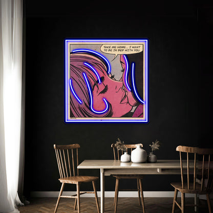 Take Me Home Artwork Neon Signs For Sale