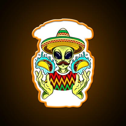 Take Me To Your Taco Led Neon Sign Mexican Food Sign Rgb Color - Shineneon
