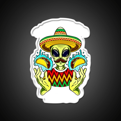 Take Me To Your Taco Led Neon Sign Mexican Food Sign Rgb Color - Shineneon