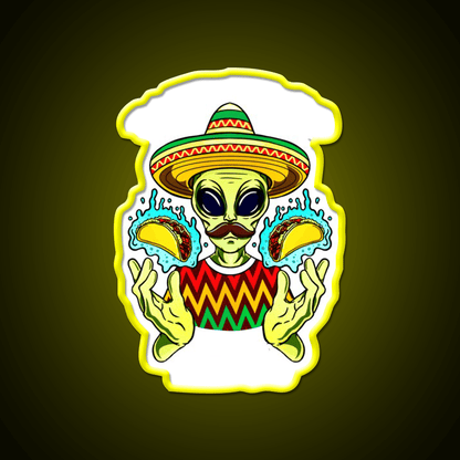 Take Me To Your Taco Led Neon Sign Mexican Food Sign Rgb Color - Shineneon