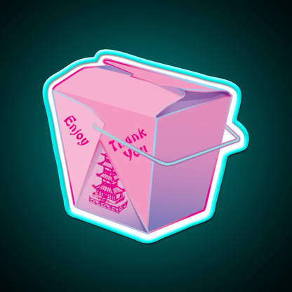 Takeout Dreams Led Neon Sign Chinese Food Rgb Color