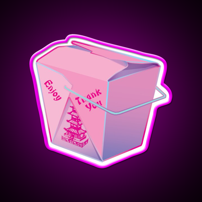 Takeout Dreams Led Neon Sign Chinese Food Rgb Color