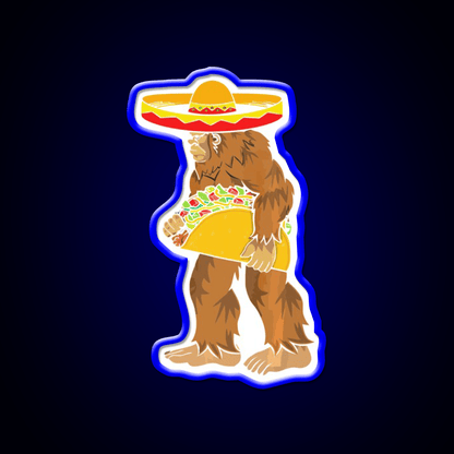 Taking Tacos Back Taco Led Neon Sign Mexican Food Sign Rgb Color - Shineneon
