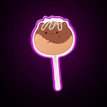 Takonyaki Snack Food Led Neon Sign Rgb Color - Shineneon