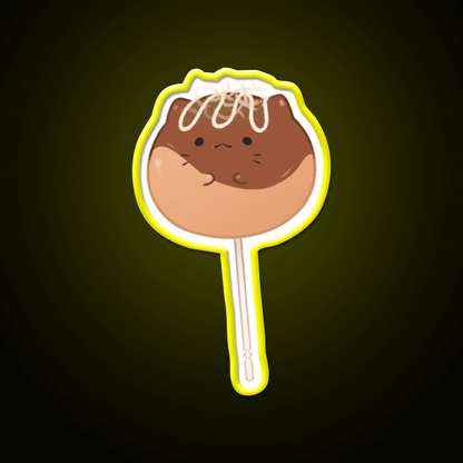 Takonyaki Snack Food Led Neon Sign Rgb Color - Shineneon