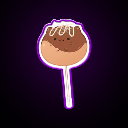 Takonyaki Snack Food Led Neon Sign Rgb Color - Shineneon