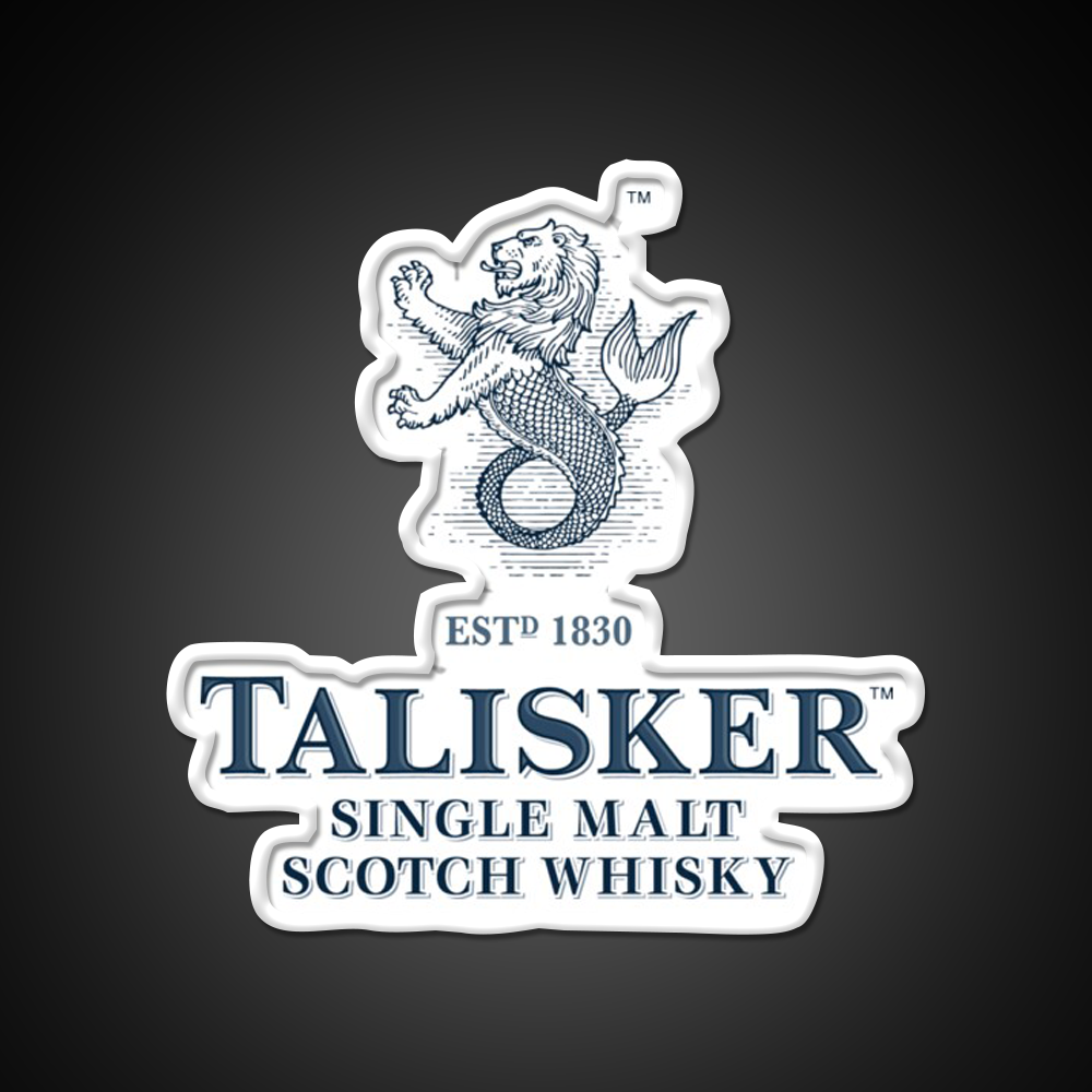 Talisker Drinks Whiskey Drink Bar Led Neon Sign Rgb Color