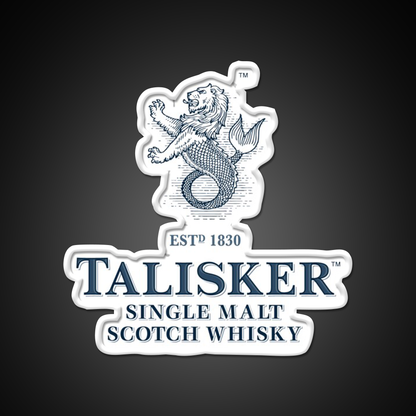 Talisker Drinks Whiskey Drink Bar Led Neon Sign Rgb Color