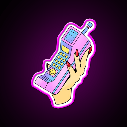 Talk 2 Me Nail Salon Led Neon Sign Rgb Color - Shineneon