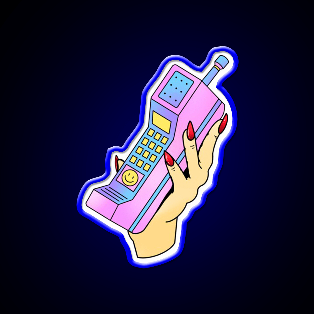 Talk 2 Me Nail Salon Led Neon Sign Rgb Color - Shineneon