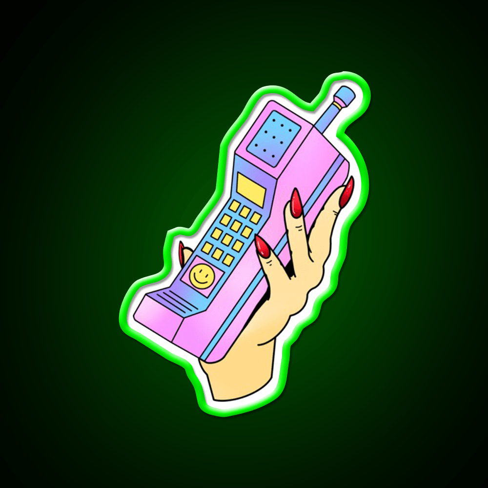 Talk 2 Me Nail Salon Led Neon Sign Rgb Color - Shineneon