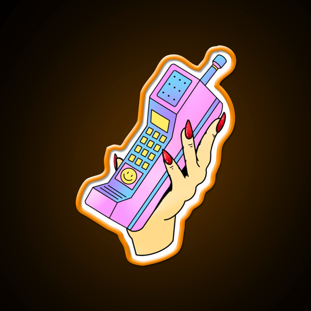 Talk 2 Me Nail Salon Led Neon Sign Rgb Color - Shineneon