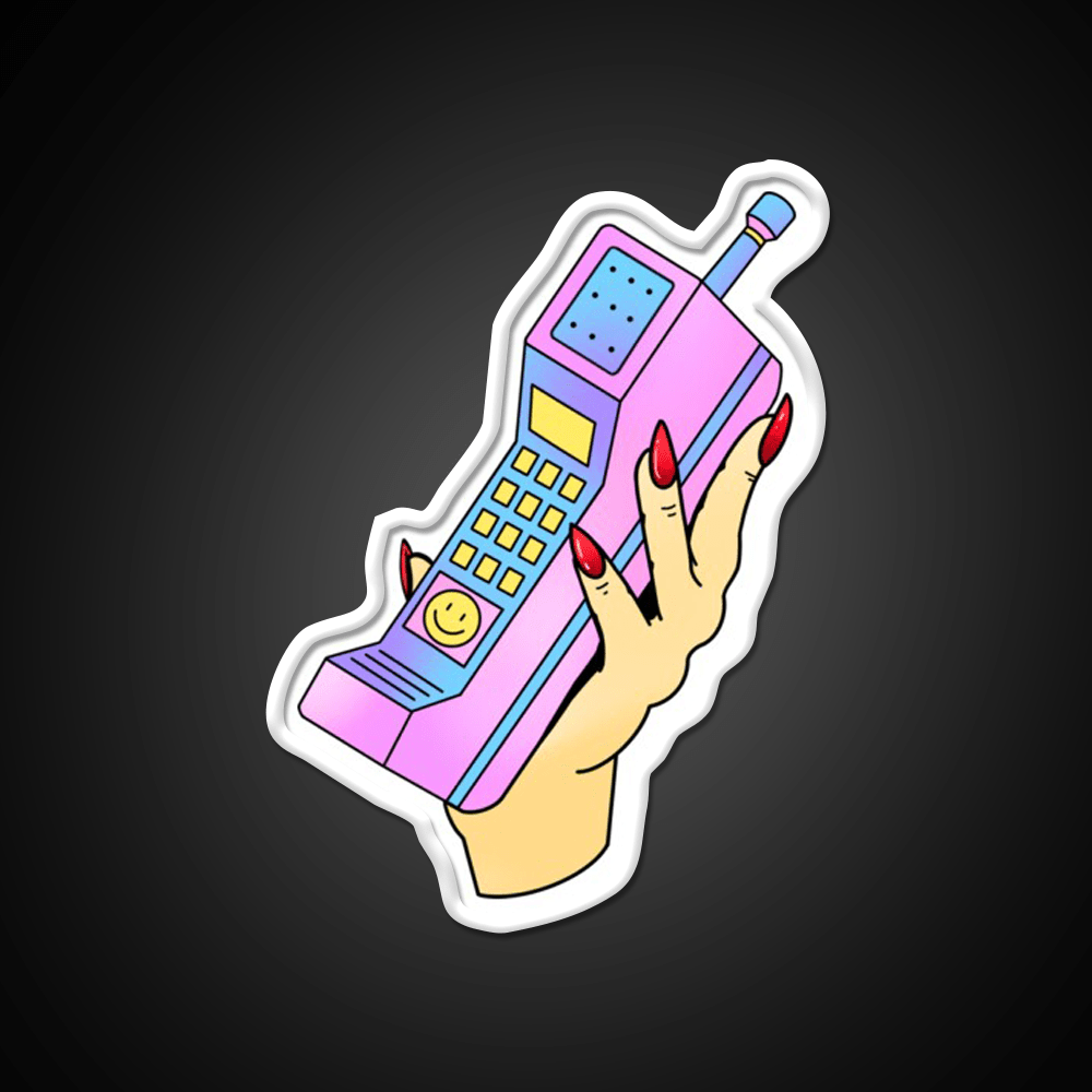 Talk 2 Me Nail Salon Led Neon Sign Rgb Color - Shineneon