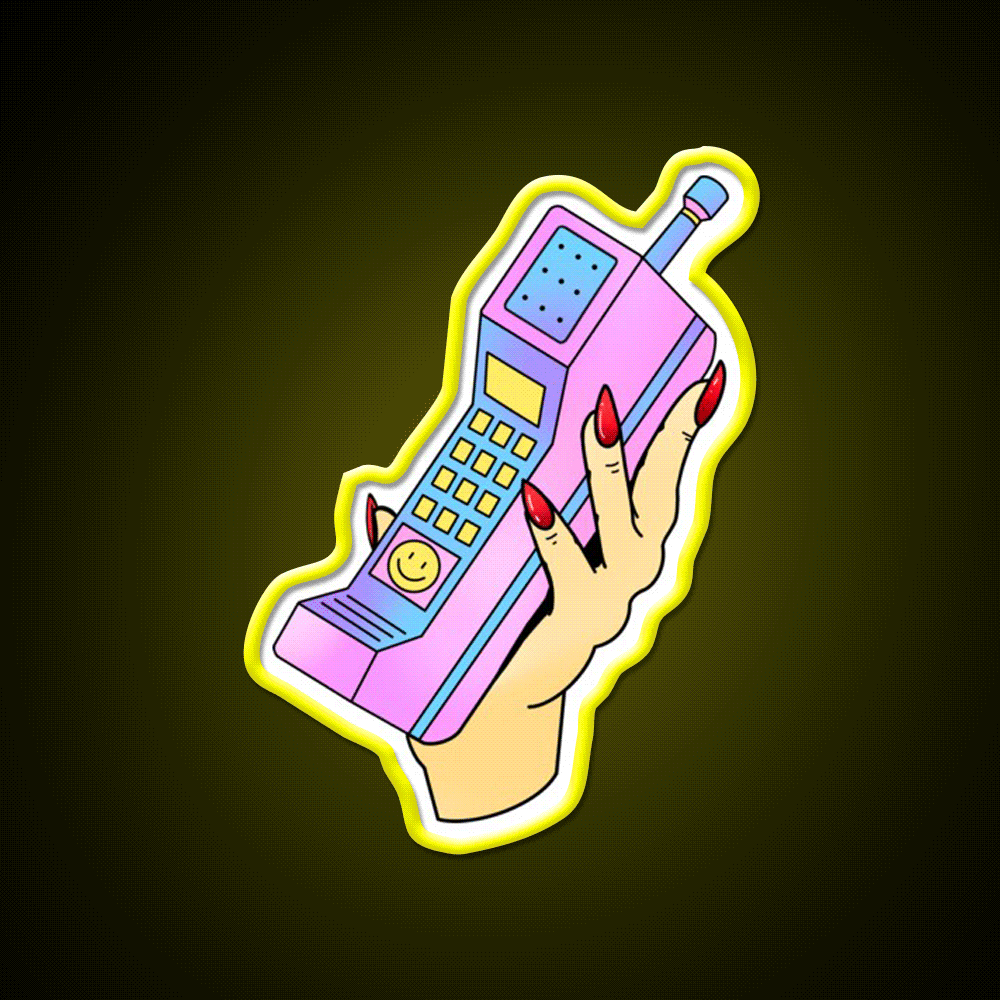 Talk 2 Me Nail Salon Led Neon Sign Rgb Color