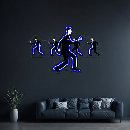 Talking Heads Once In A Lifetime Artwork Neon Signs For Sale