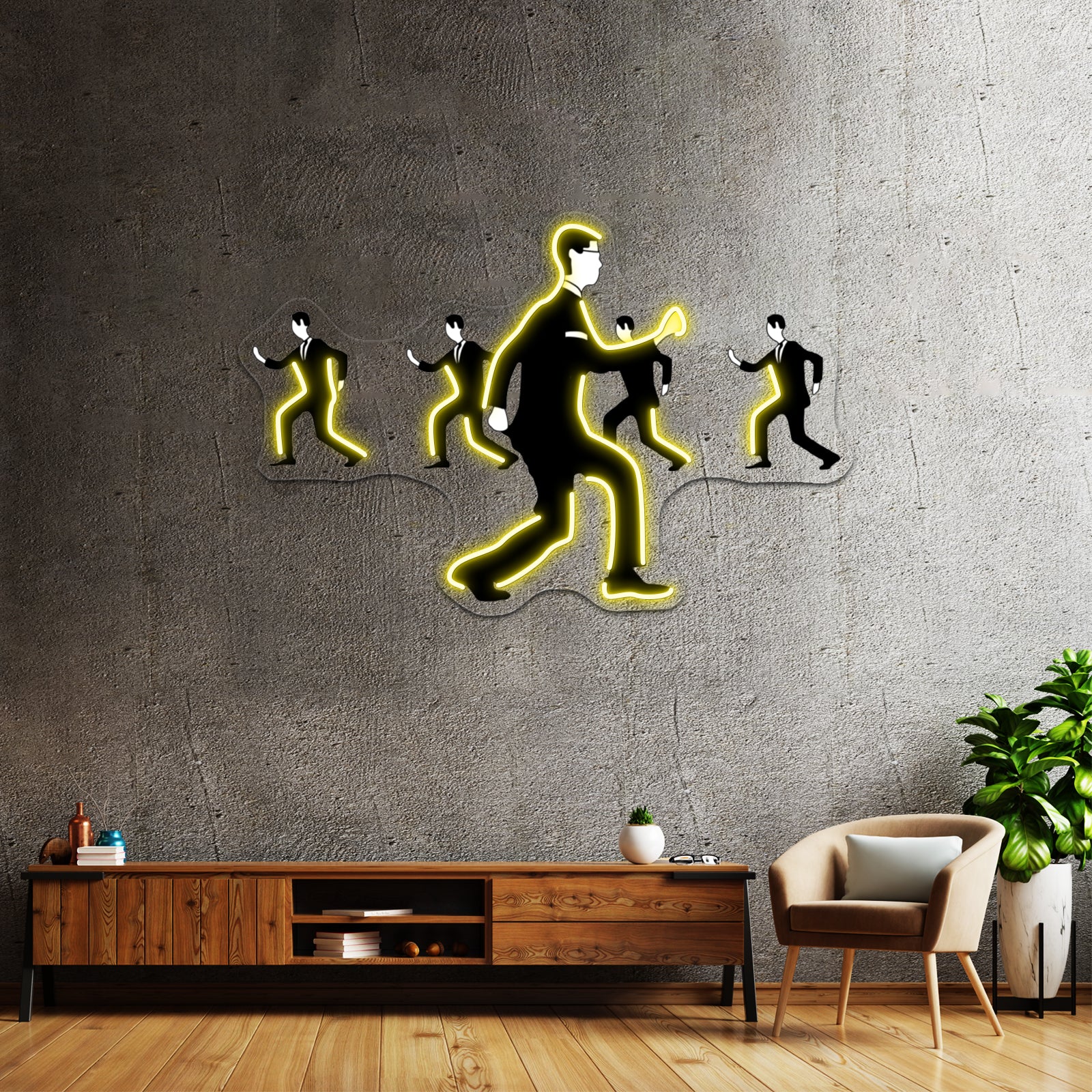 Talking Heads Once In A Lifetime Artwork Neon Signs For Sale | Shineneon