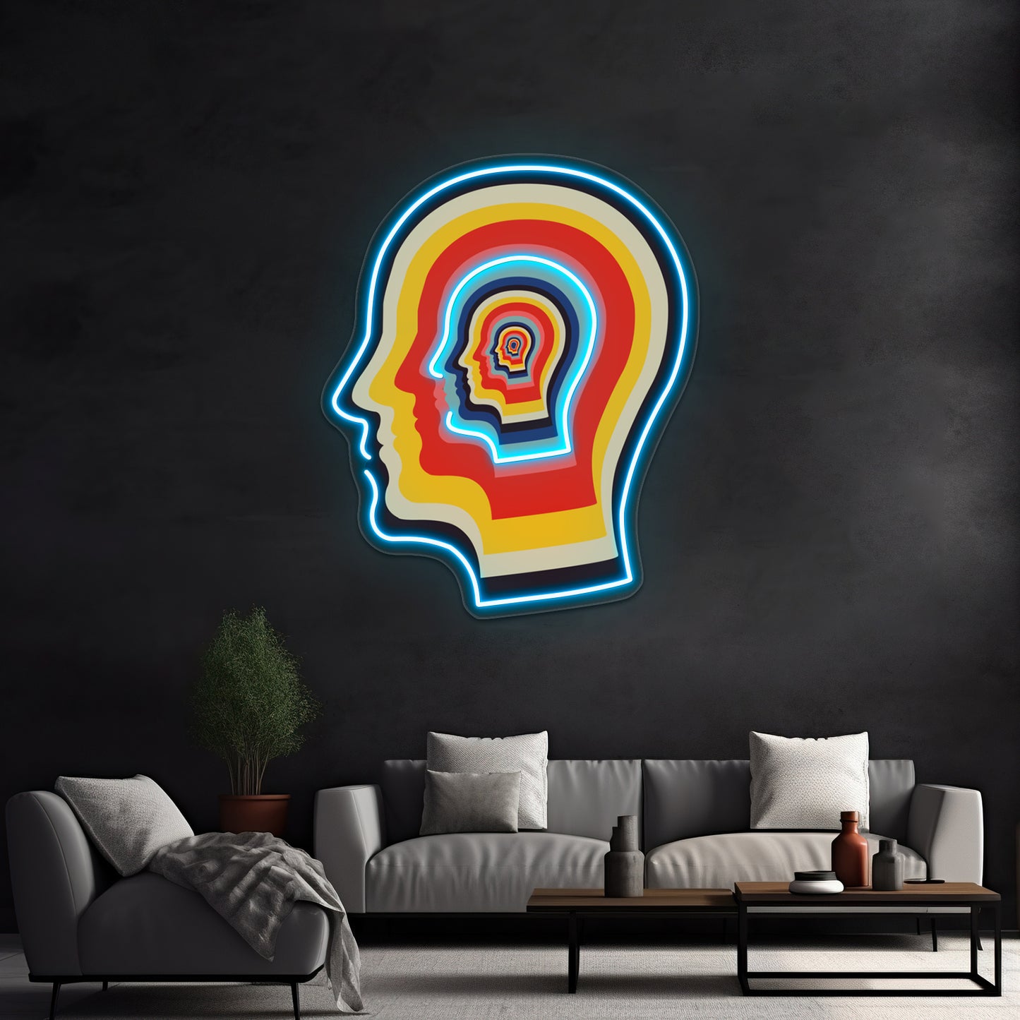 Tame Impala Faces Wall Artwork Neon Signs