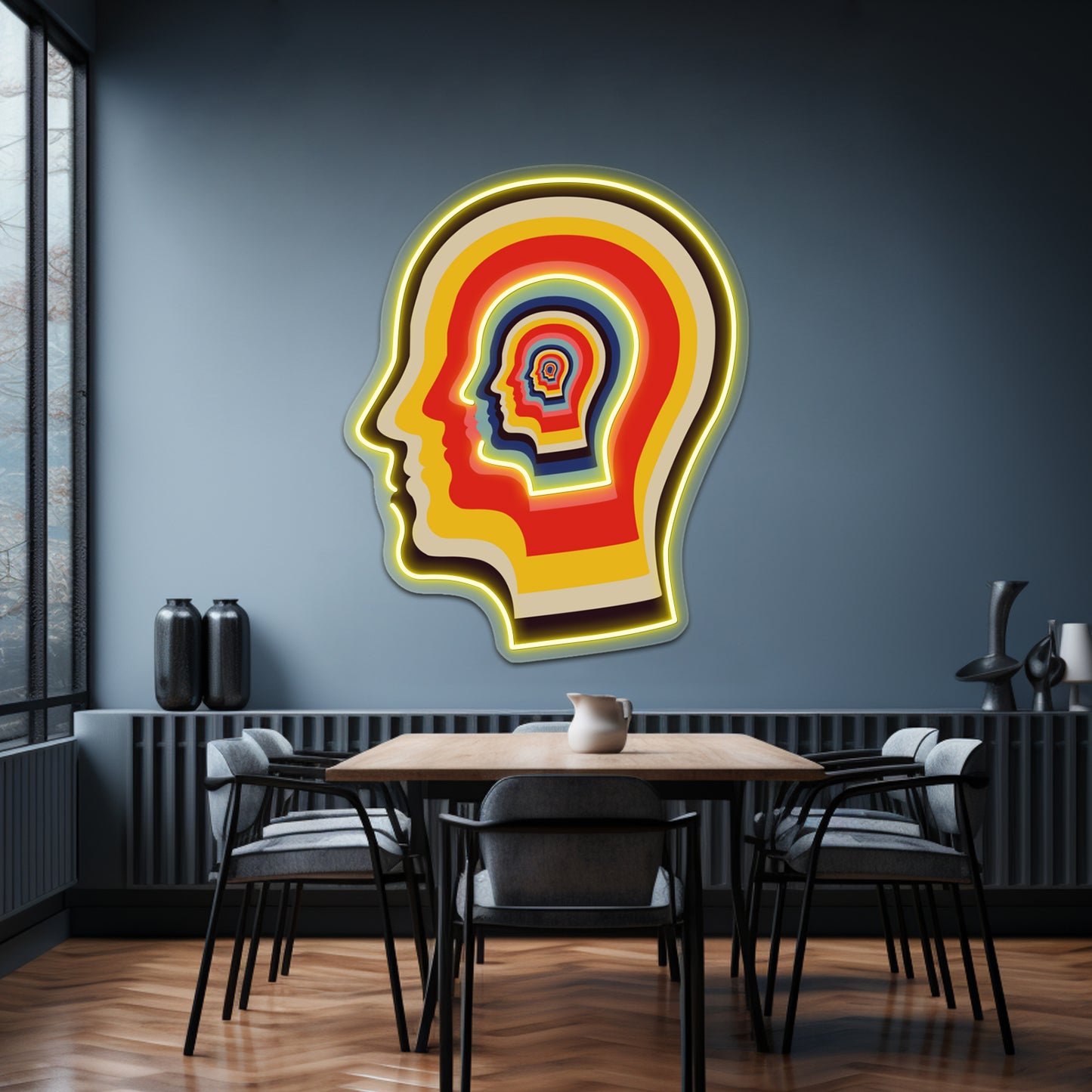 Tame Impala Faces Wall Artwork Neon Signs