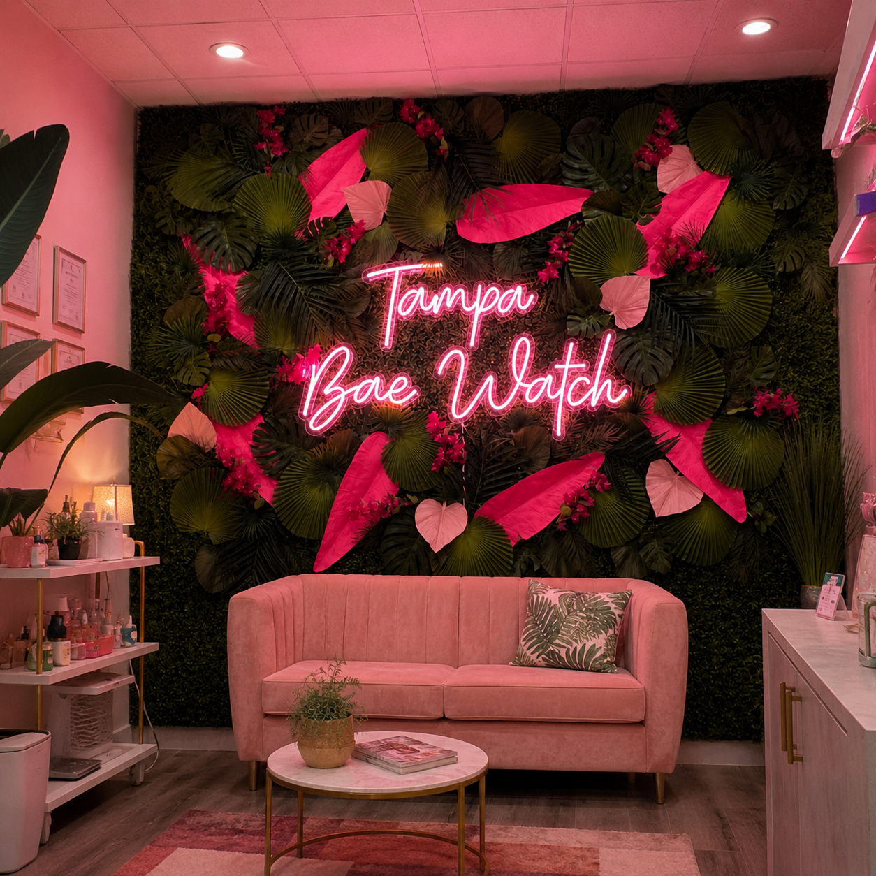 Tampa Bay Watch LED Neon Sign - 03 Real Lifestyle Scene