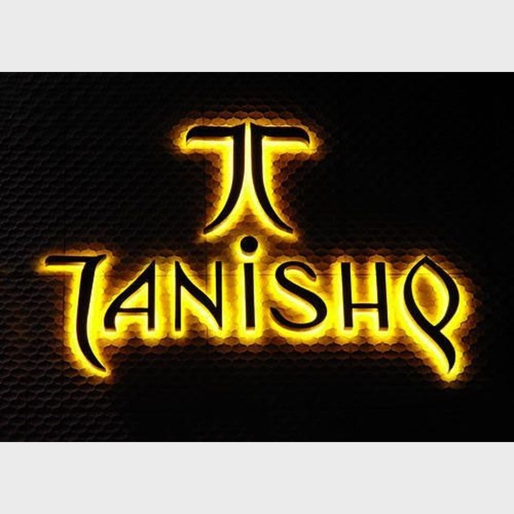 Tanishq 3D Backlit Channel Letters Led Light Sign - Shineneon