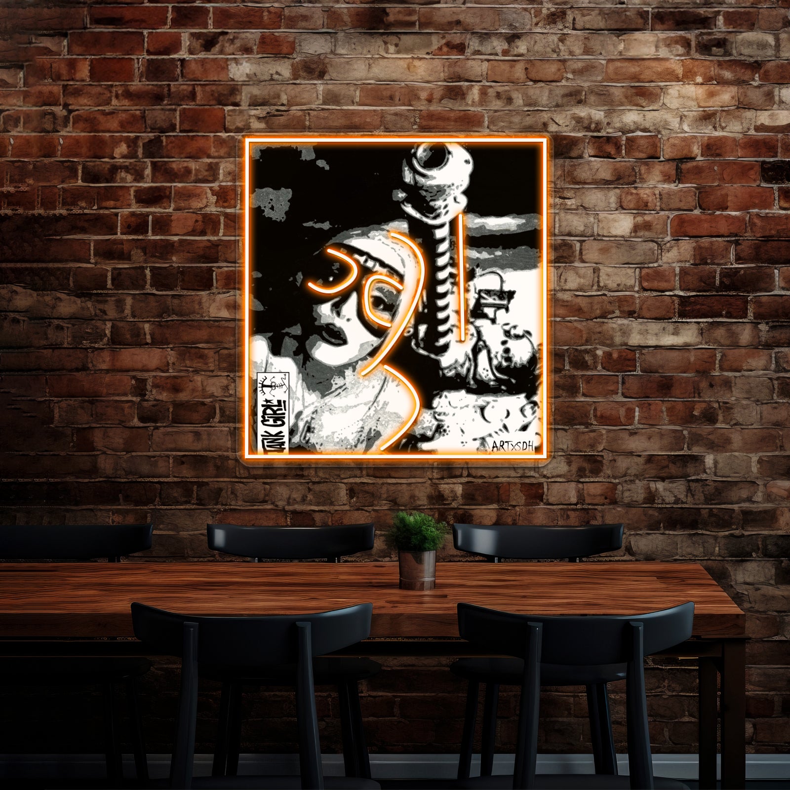 Tank Girl Ii Artwork Neon Signs For Sale | Shineneon