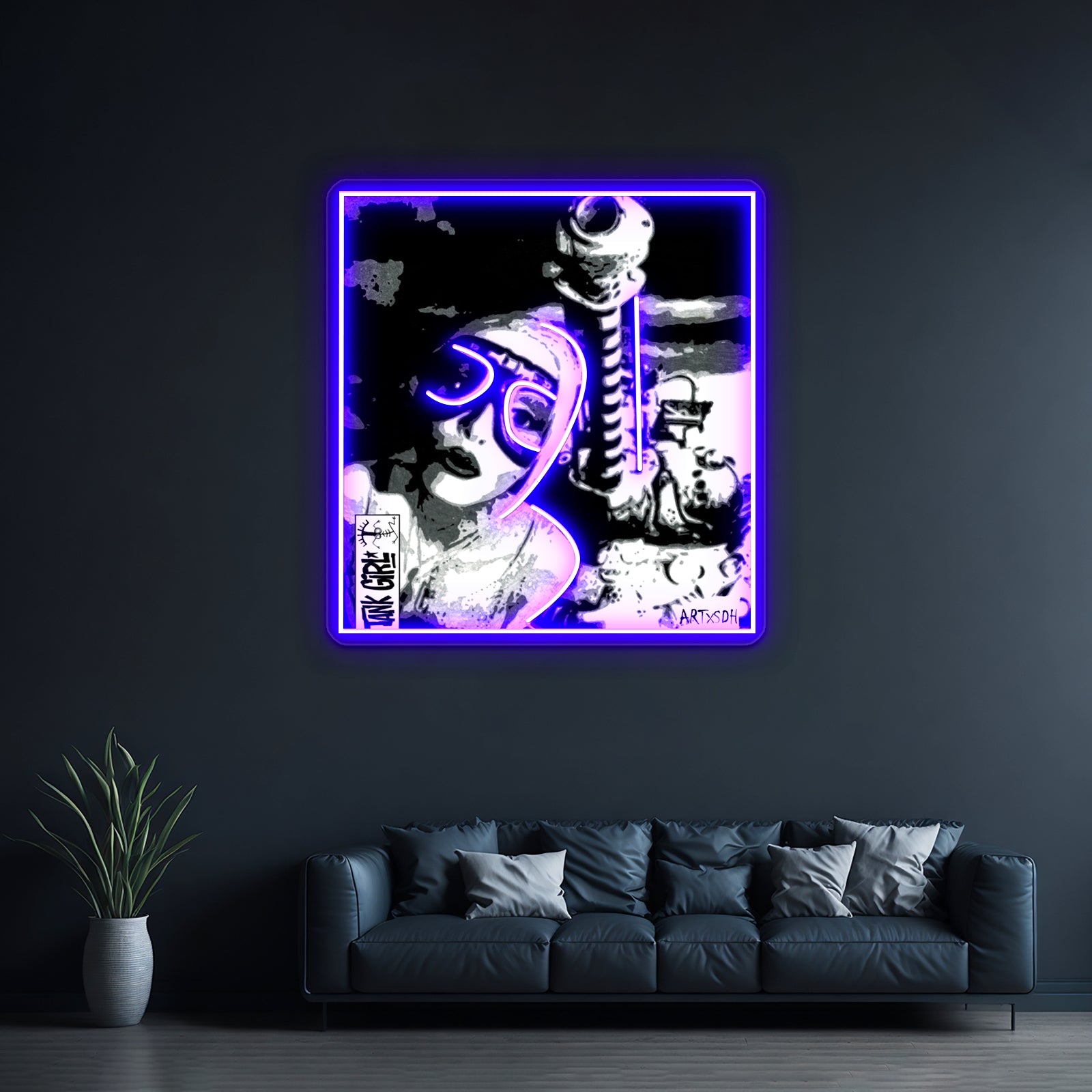 Tank Girl Ii Artwork Neon Signs For Sale | Shineneon