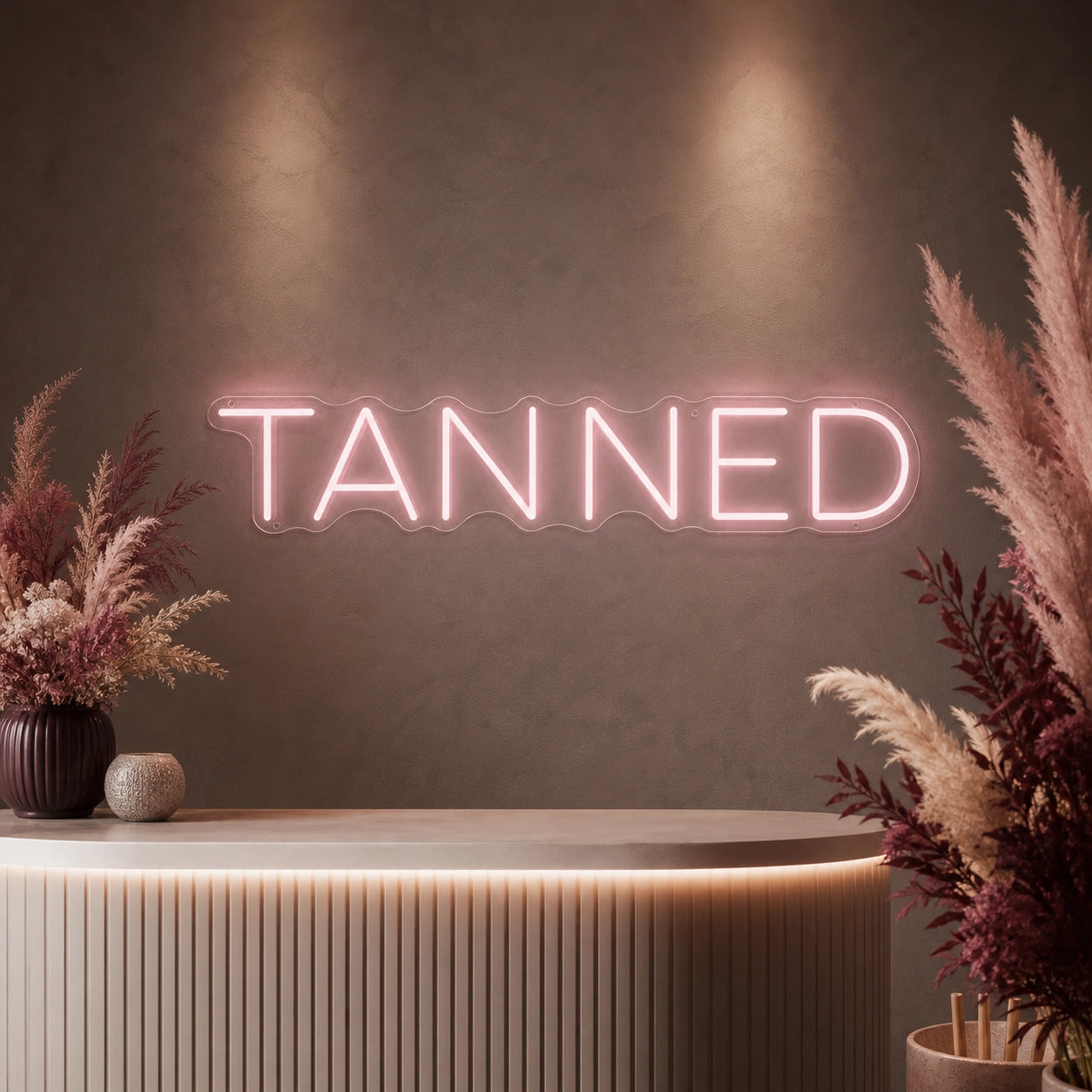 Tanned LED Neon Sign Garage Man Cave Neon Sign high-converting product image