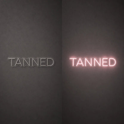 Tanned LED Neon Sign Garage Man Cave Neon Sign - Shineneon