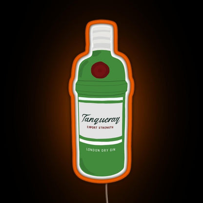 Tanqueray Gin Bottle Rgb Led Neon Sign Pop Wall Art - Shineneon