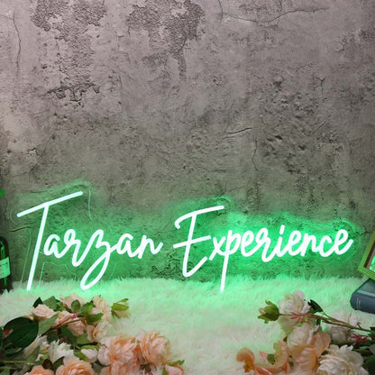 Targan Experience Green Led Neon Sign - Shineneon