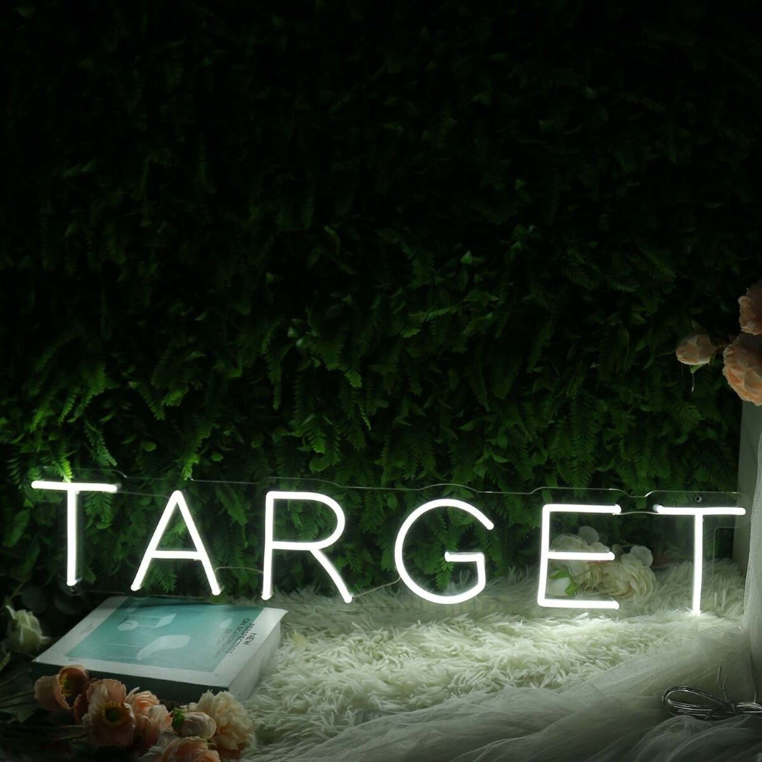 Tarrget White Led Neon Sign - Shineneon