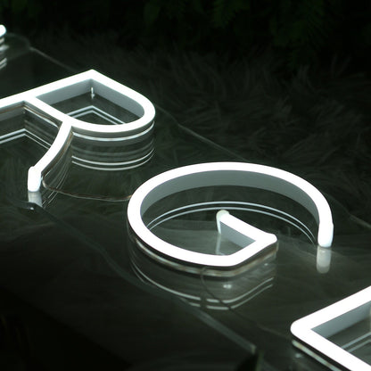 Tarrget White Led Neon Sign - Shineneon