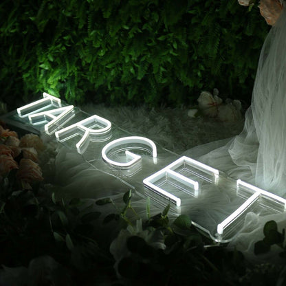 Tarrget White Led Neon Sign - Shineneon