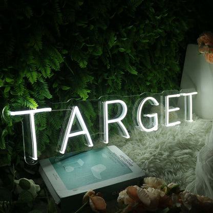 Tarrget White Led Neon Sign - Shineneon