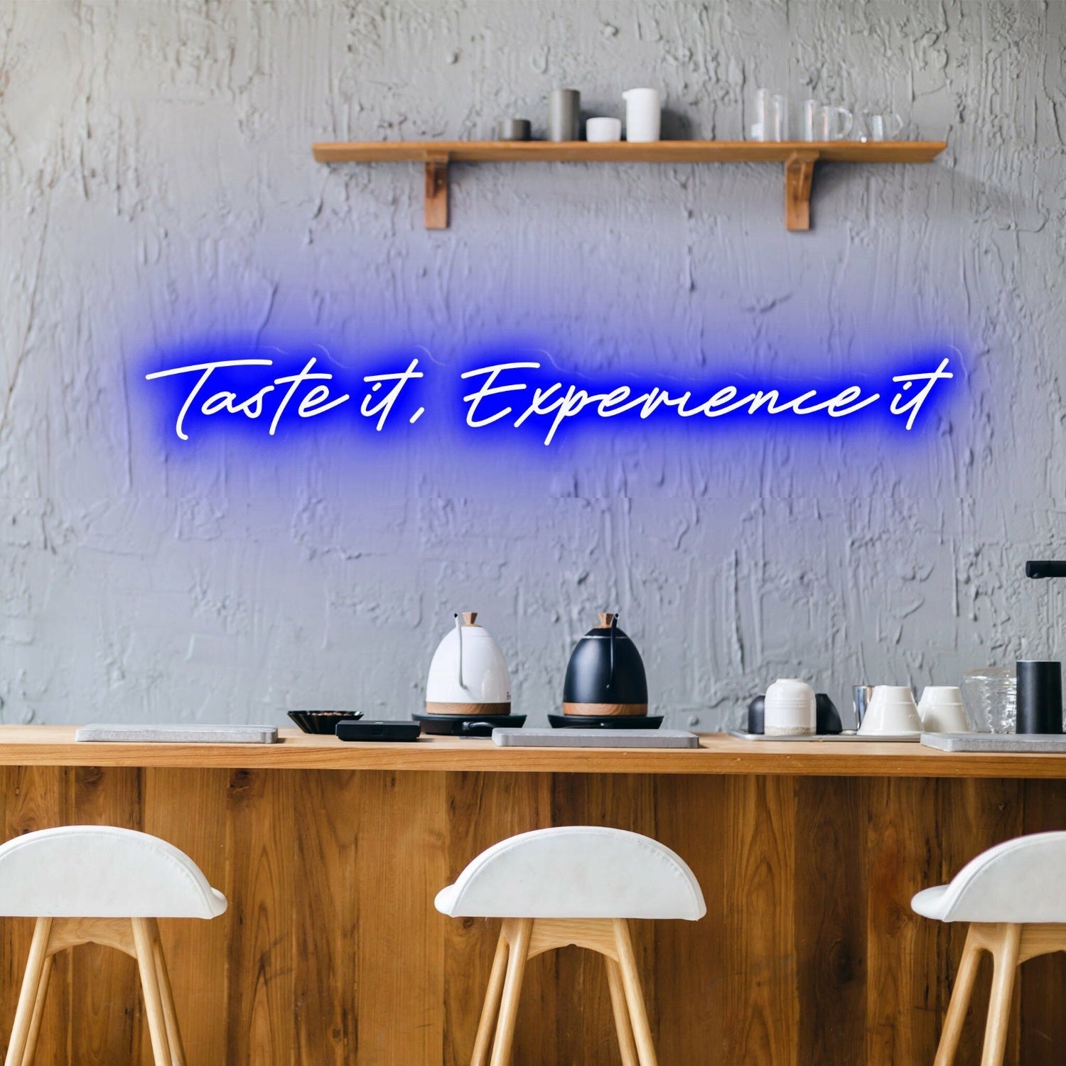 Taste It Experience Neon Sparking Culinary Curiosity | Shineneon