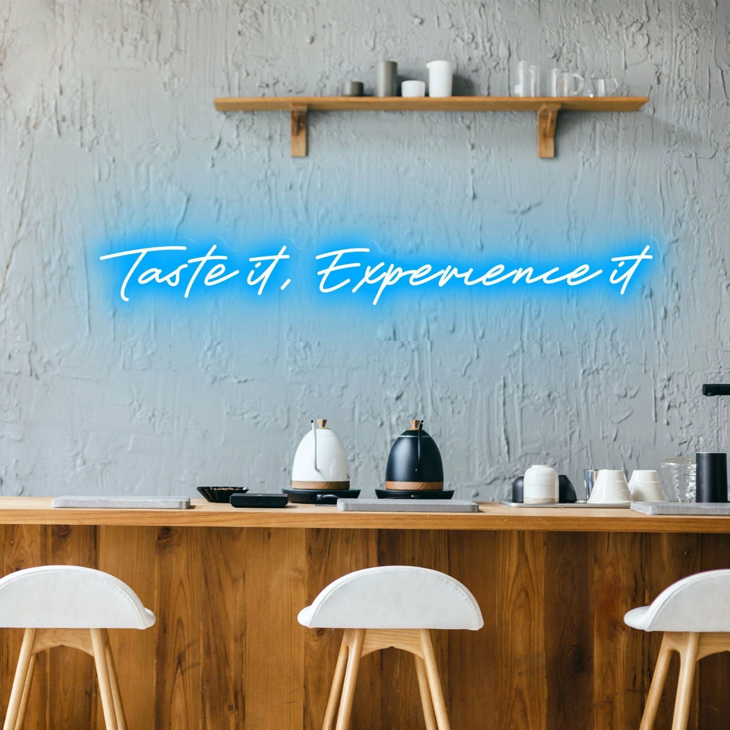 Taste It Experience Neon Sparking Culinary Curiosity | Shineneon