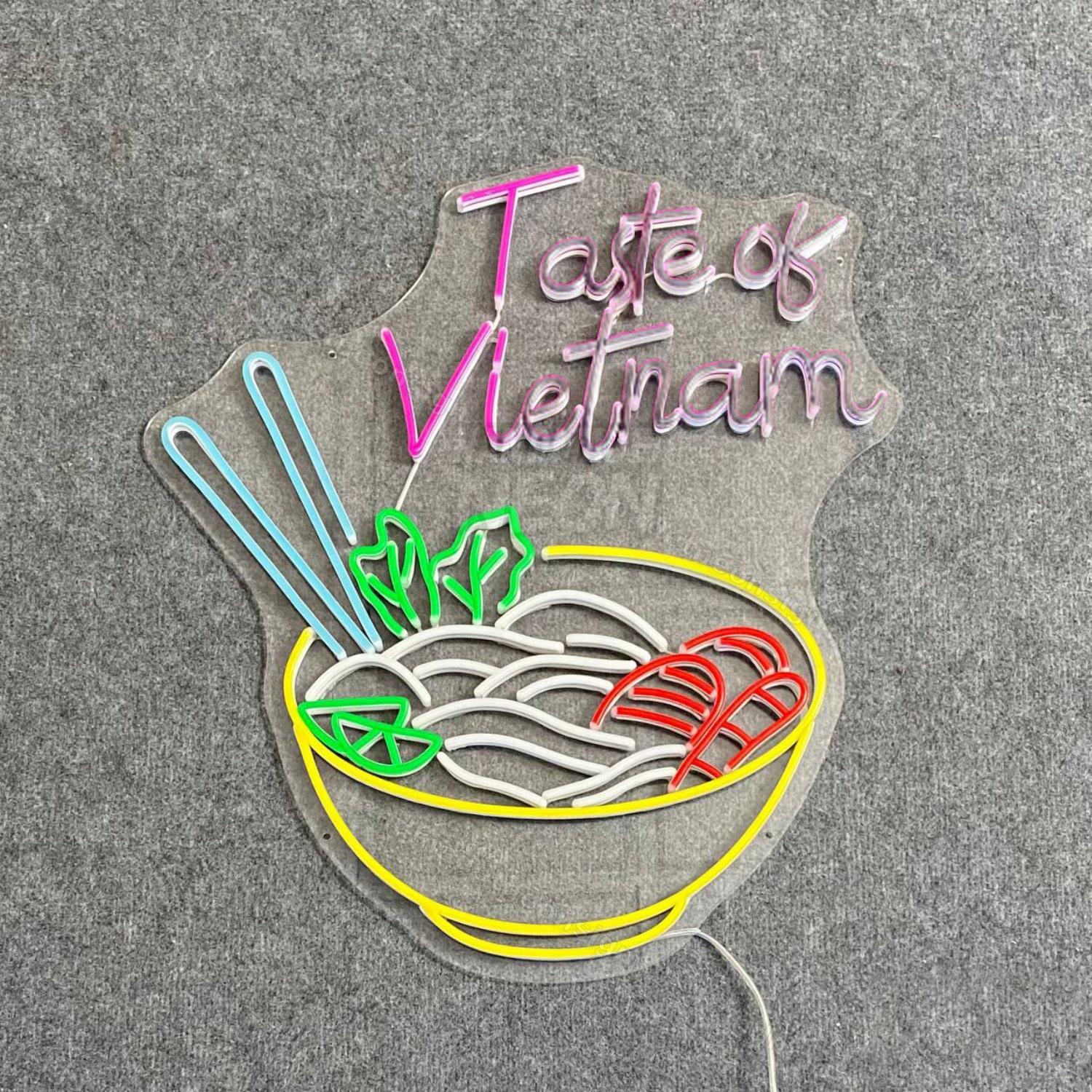 Taste Of Vietnam Pho Led Neon Sign Food Decor | Shineneon
