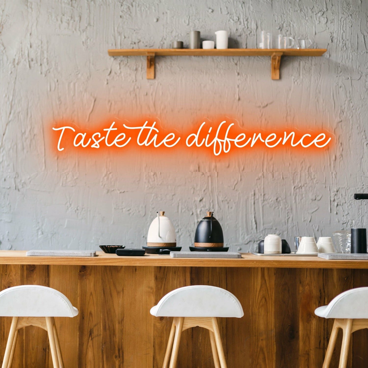 Taste The Difference Neon For Discerning Palates | Shineneon