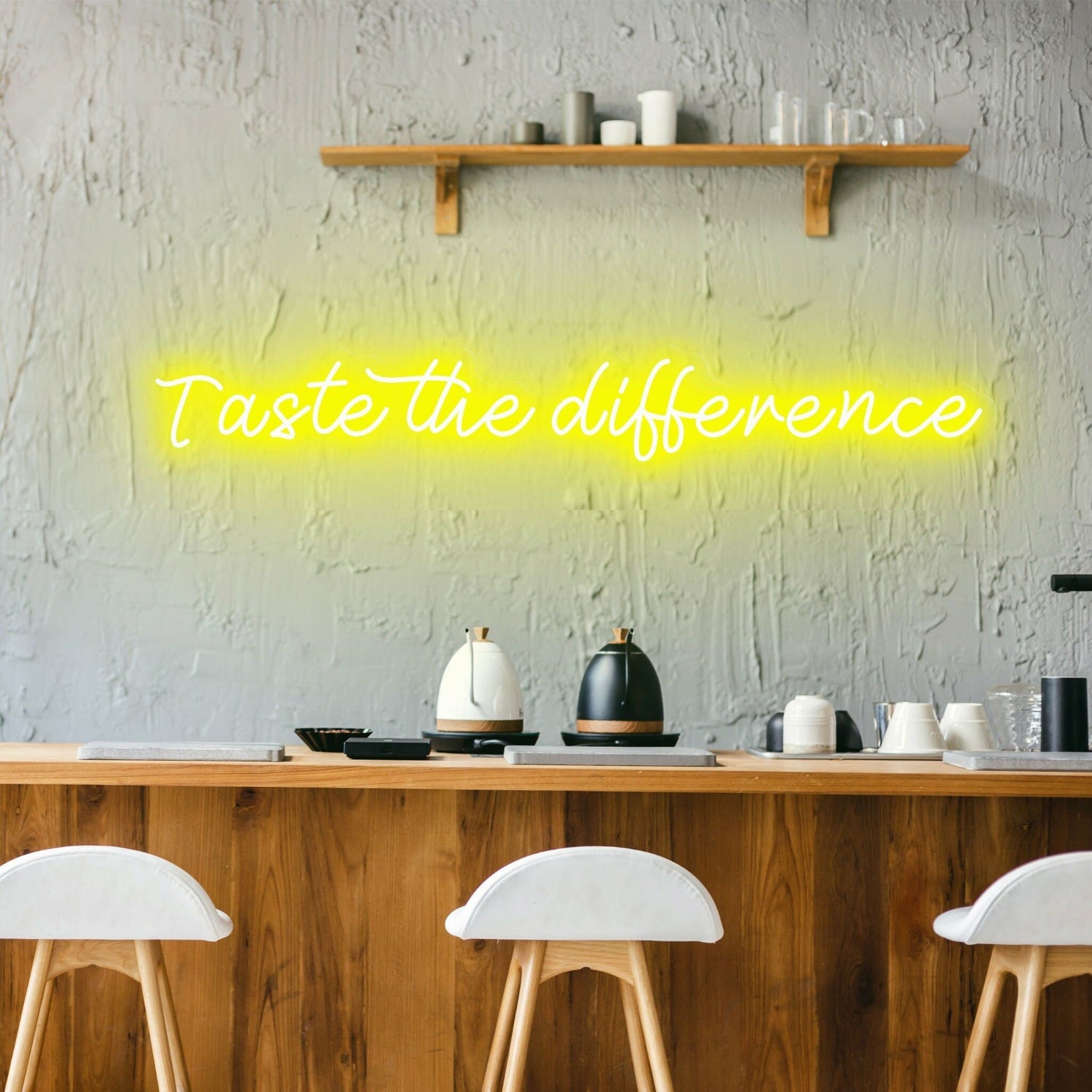 Taste The Difference Neon For Discerning Palates | Shineneon